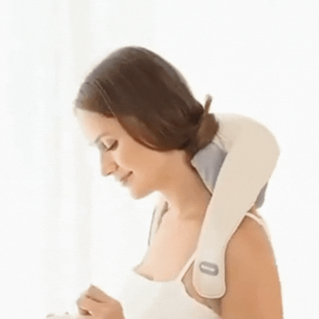 SpaRelax Shiatsu - Massajador de Pescoço e Ombros com Calor